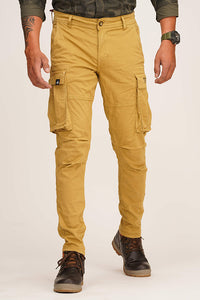 Khaki Regular Fit Cargo Pant