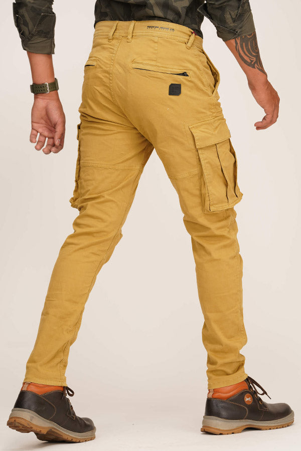 Khaki Regular Fit Cargo Pant