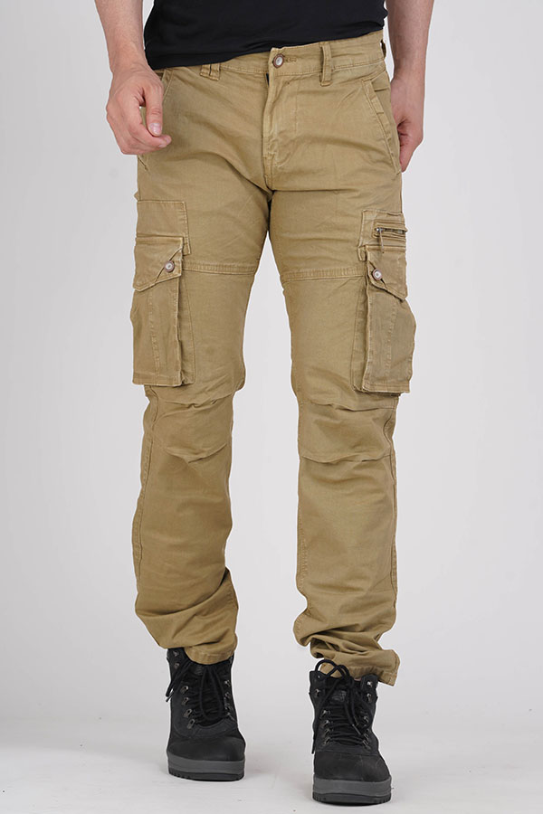 Buy CELIO Indigo Mens 6 Pocket Solid Cargo Pants  Shoppers Stop