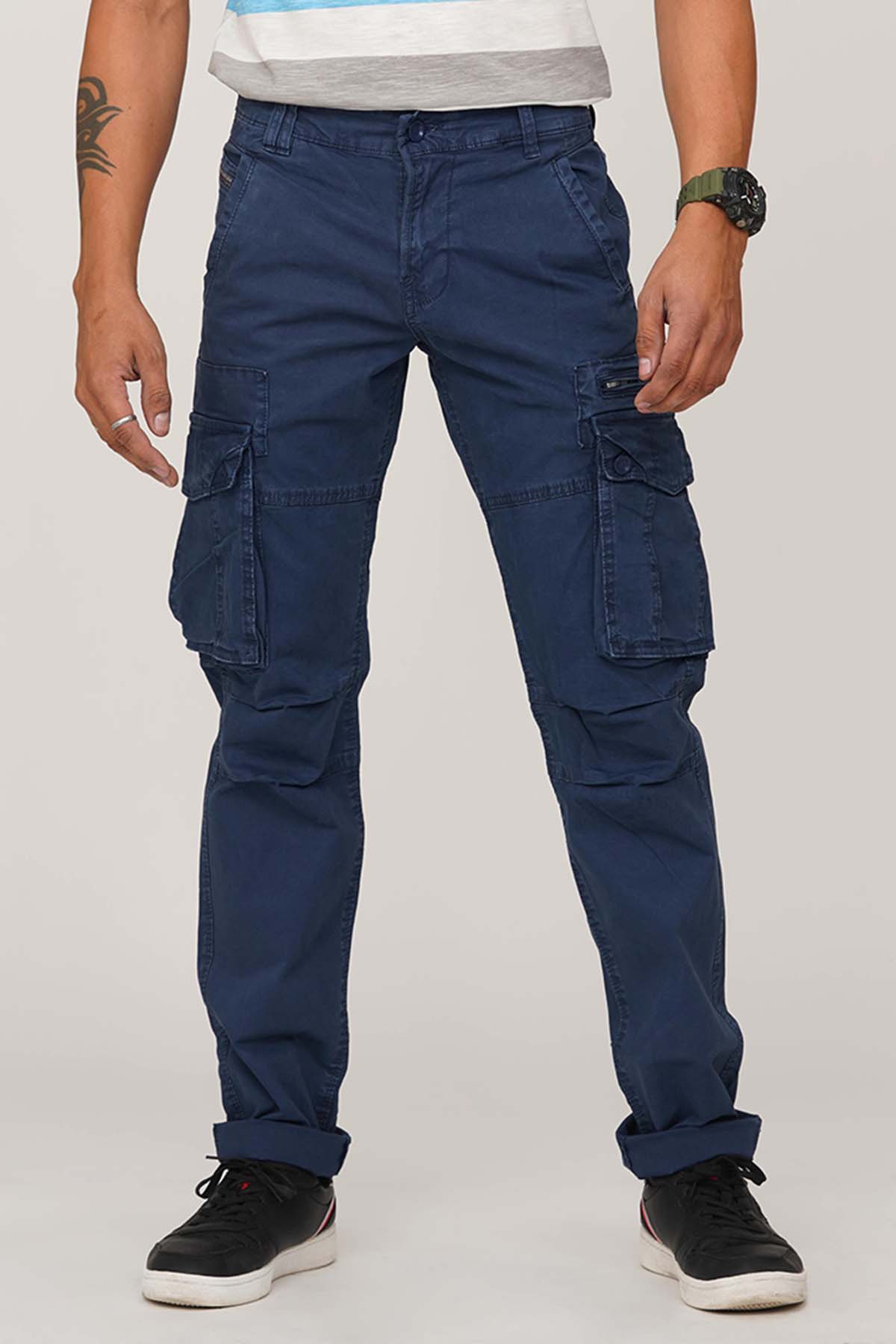MEN AND WOMEN 6 POCKET CARGO PANTS WITHOUT GRIP