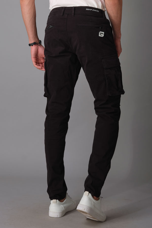 Relaxed Fit Cotton trousers - Black - Men | H&M-cheohanoi.vn