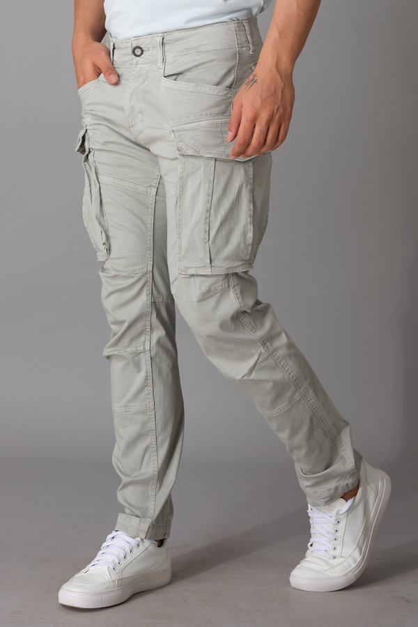 Buy RARE RABBIT Men Slim Fit Cotton Cargo Trousers - Trousers for Men  23855826 | Myntra