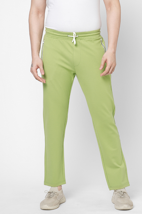 LT GREEN ATHLEISURE TRACK PANT
