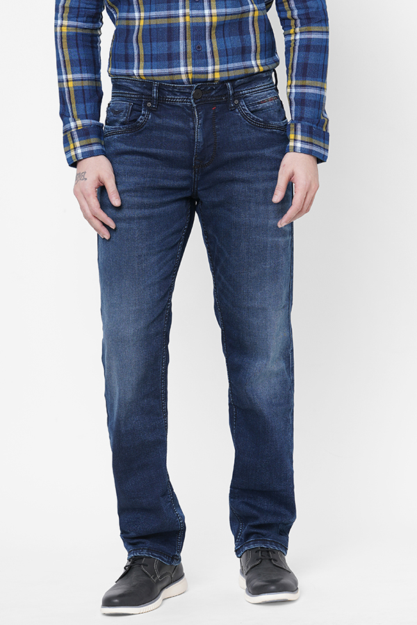 DK BLUE 5 POCKET MIDRISE, COMFORT AND STREIGHT FIT JEANS