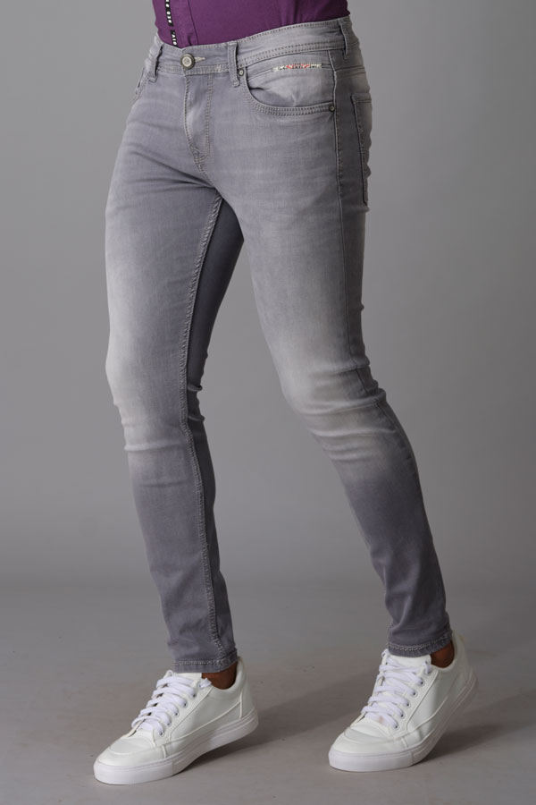 GREY LOWRISE, SLIM TIGH AND TAPERED ANKLE LENGTH (SPRINGSTEEN FIT)