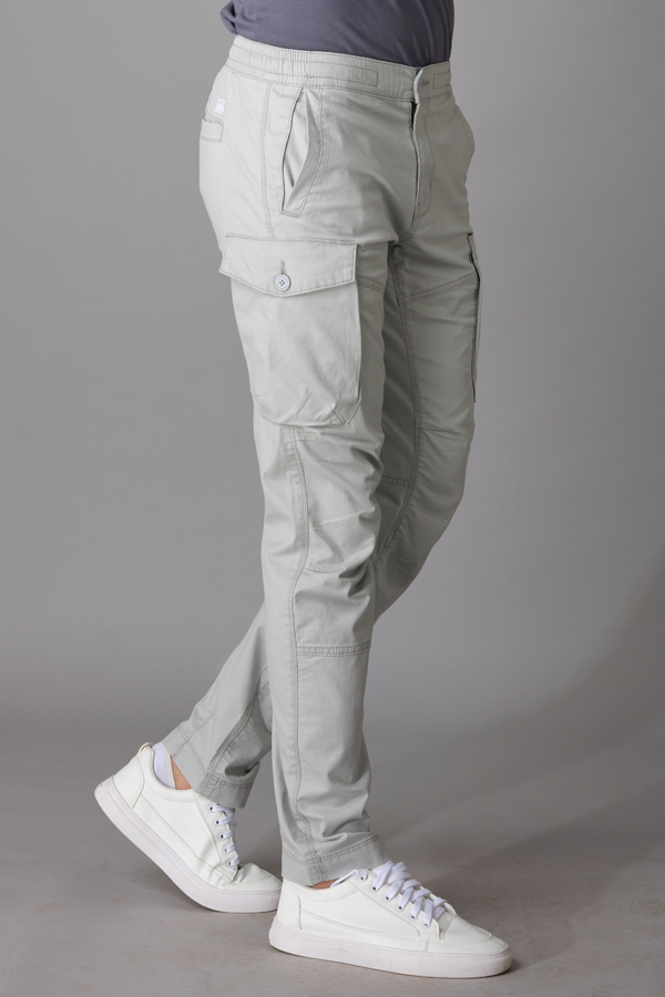 CP COMPANY | Garment Dyed Stretch Sateen Cargo Pants | Men | Cargo Trousers  | Flannels