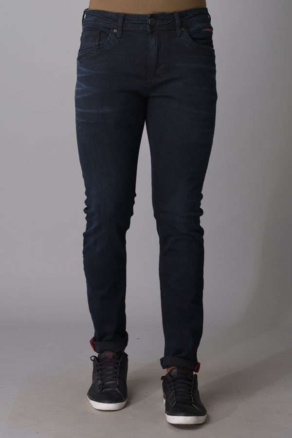DK BLUE 5 POCKET MID-RISE TAPERED FIT JEANS (BILLY FIT)