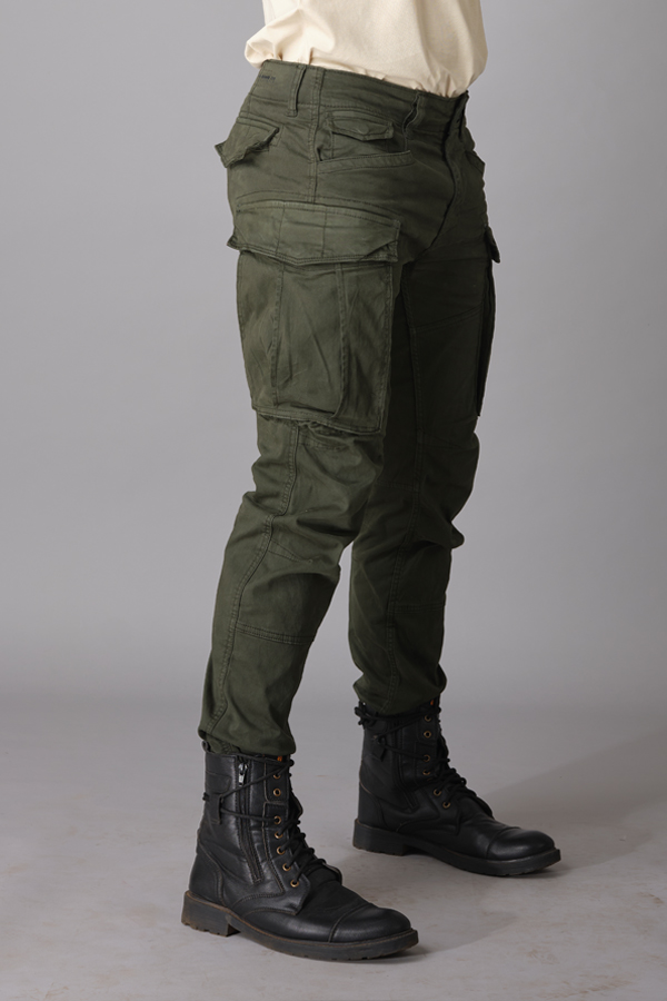 DK OLIVE CARGO PANT (TAPERED FIT) – ROOKIES