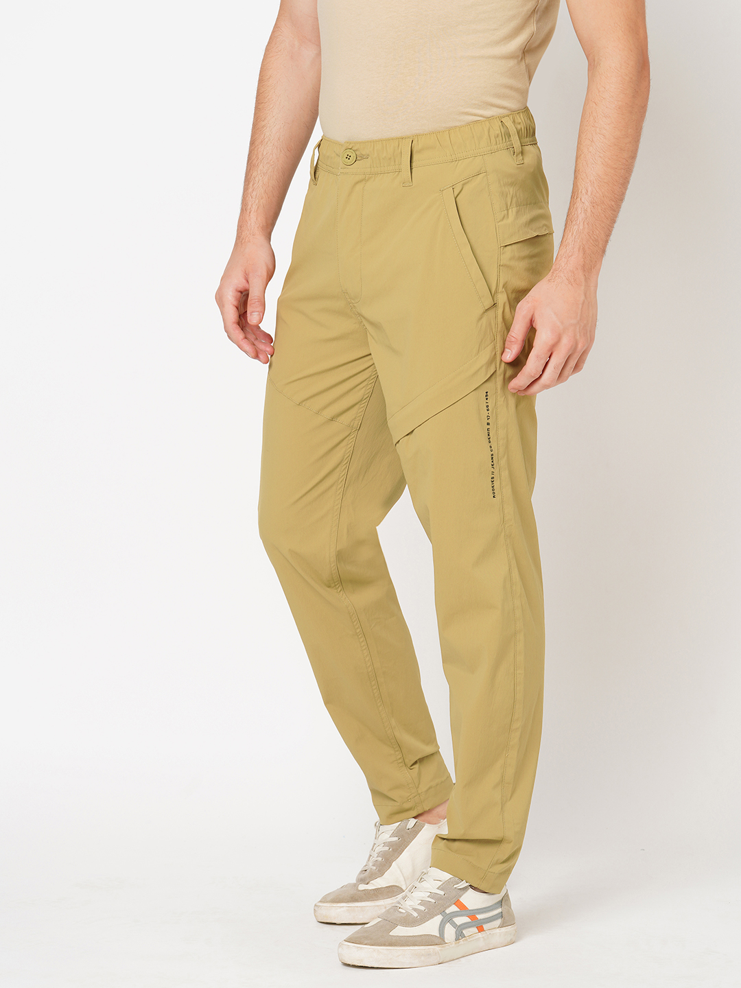 ANTIQUE BRONZE UTILITY PANT (SLIM TAPERED FIT)