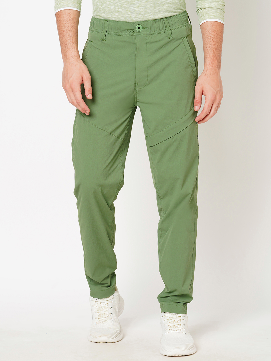 GREEN UTILITY PANT (SLIM TAPERED FIT)