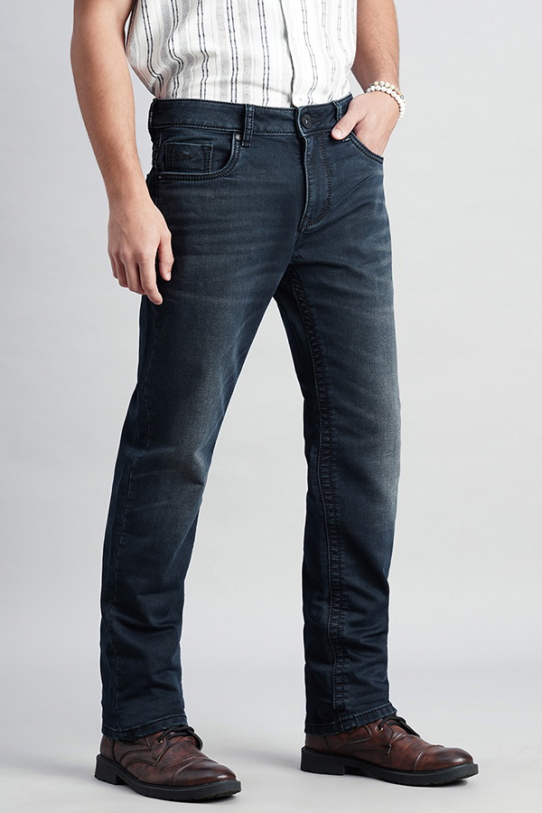 DK BLUE 5 POCKET MIDRISE, COMFORT AND STREIGHT FIT JEANS (JESSE FIT)