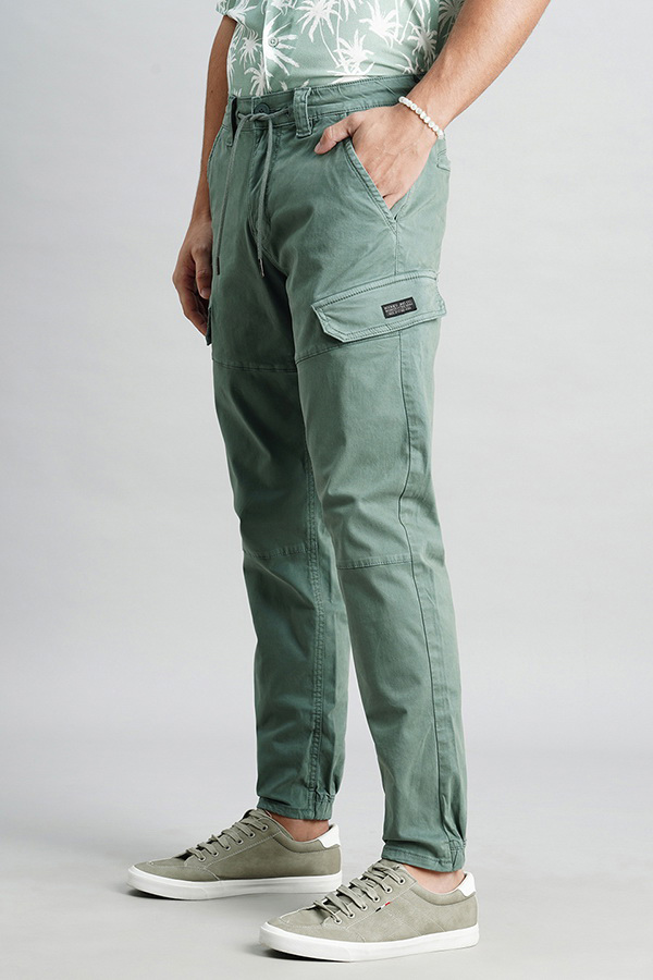 AQABA SLIM FIT CARGO PANT (TAPERED FIT)