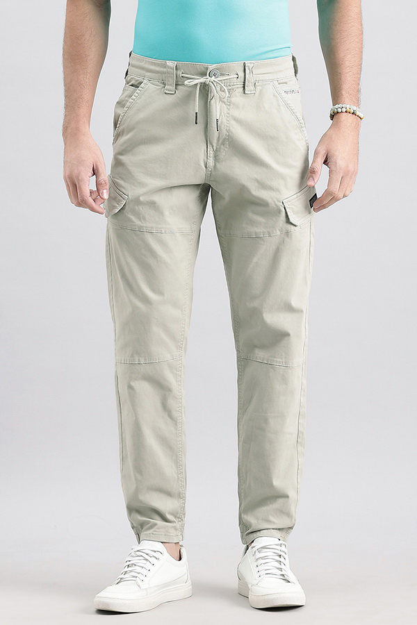 STONE SLIM FIT CARGO PANT (TAPERED FIT)
