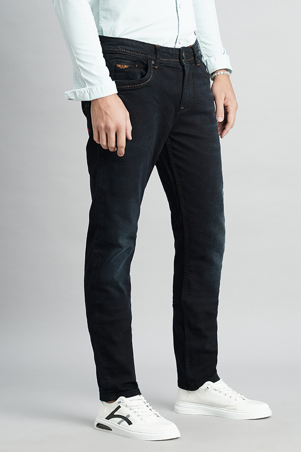 DK BLUE 5 POCKET MID-RISE NARROW TAPERED FIT JEANS (BILLY FIT)